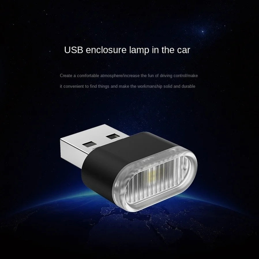 USB Auto Mini LED Atmosphäre Lichter Auto Innen Neon Dekorative Lampe
