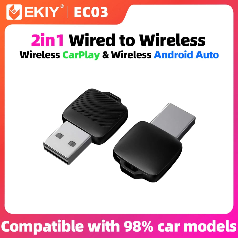 2in1 Kabellos CarPlay Dongle – SwissGlanzGarage Ansicht 2