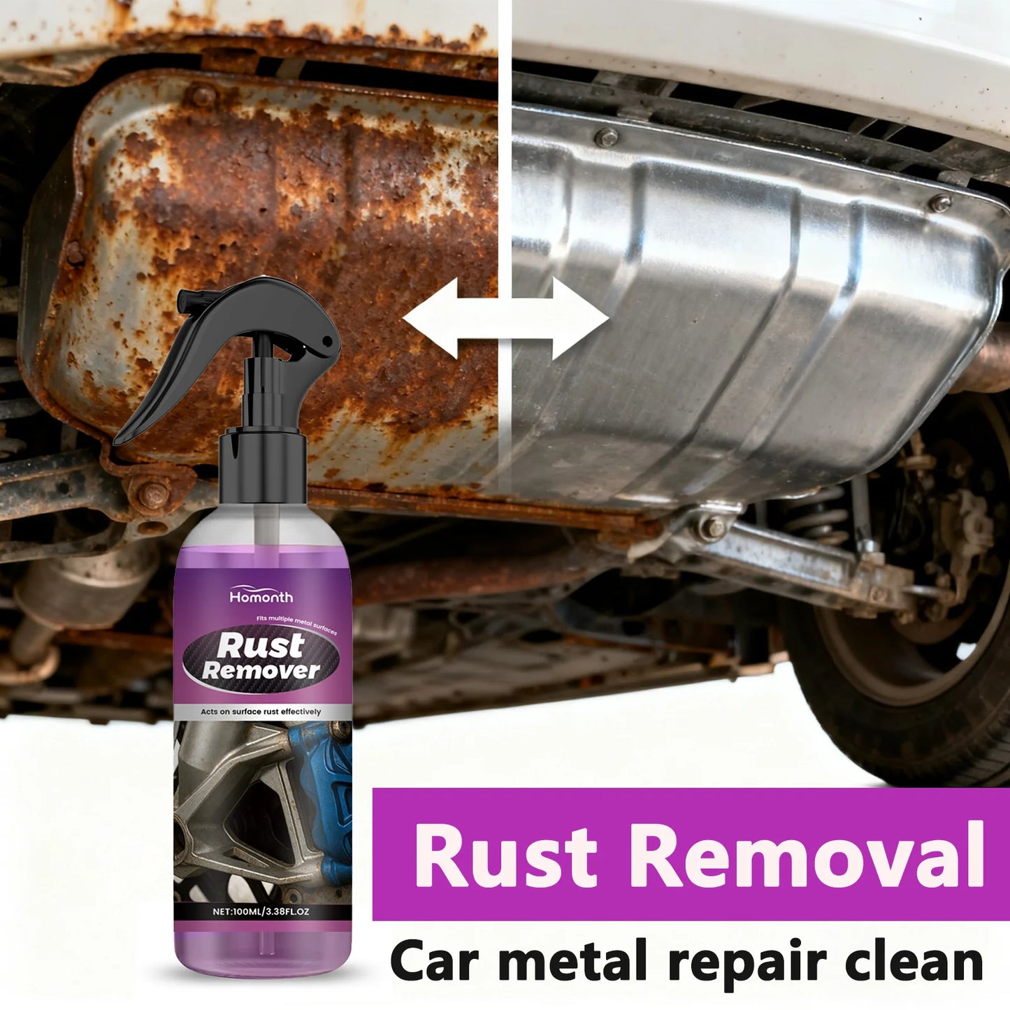 Rostentferner-Spray 100ml Felgen Chassis Karosserie | SwissGlanzGarage