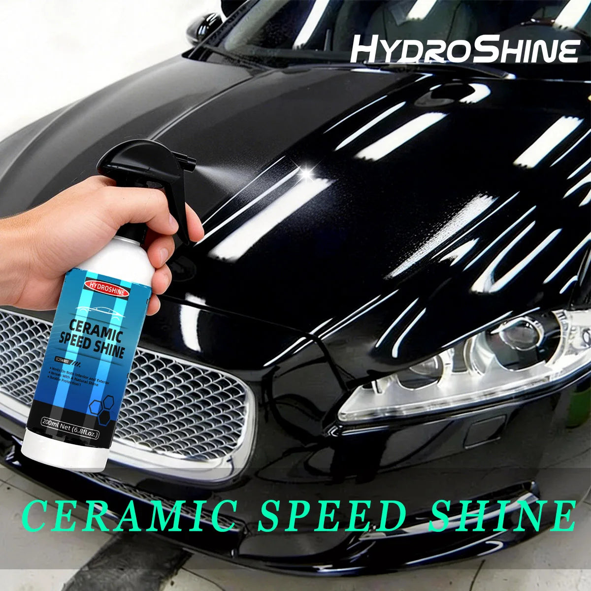 Hydroshine Ceramic Speed ​​Shine-Beschichtung für Autos, Hochglanzlack, Auto-Wac
