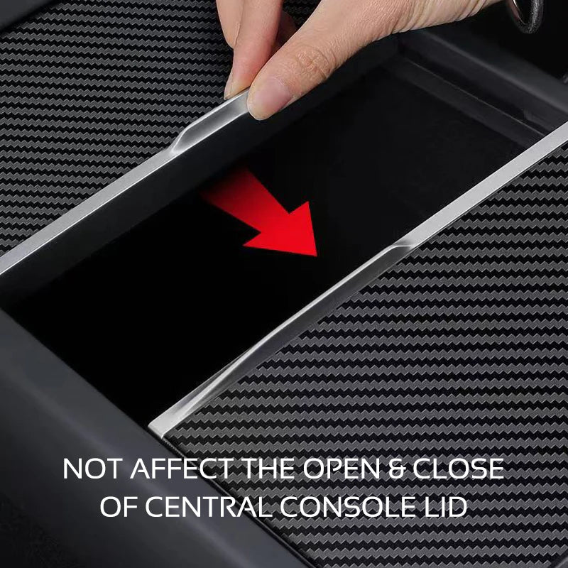 Center Konsole Abdeckung für Tesla Model 3/Y – SwissGlanzGarage Ansicht 3