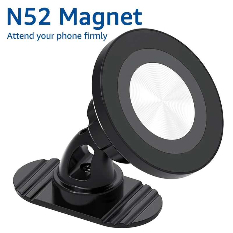 Magnetische Auto-Handyhalterung für MagSafe-Hülle Universelle Auto-Armaturenbrett-Handyhalterung 360° ° Rotierende Ma...