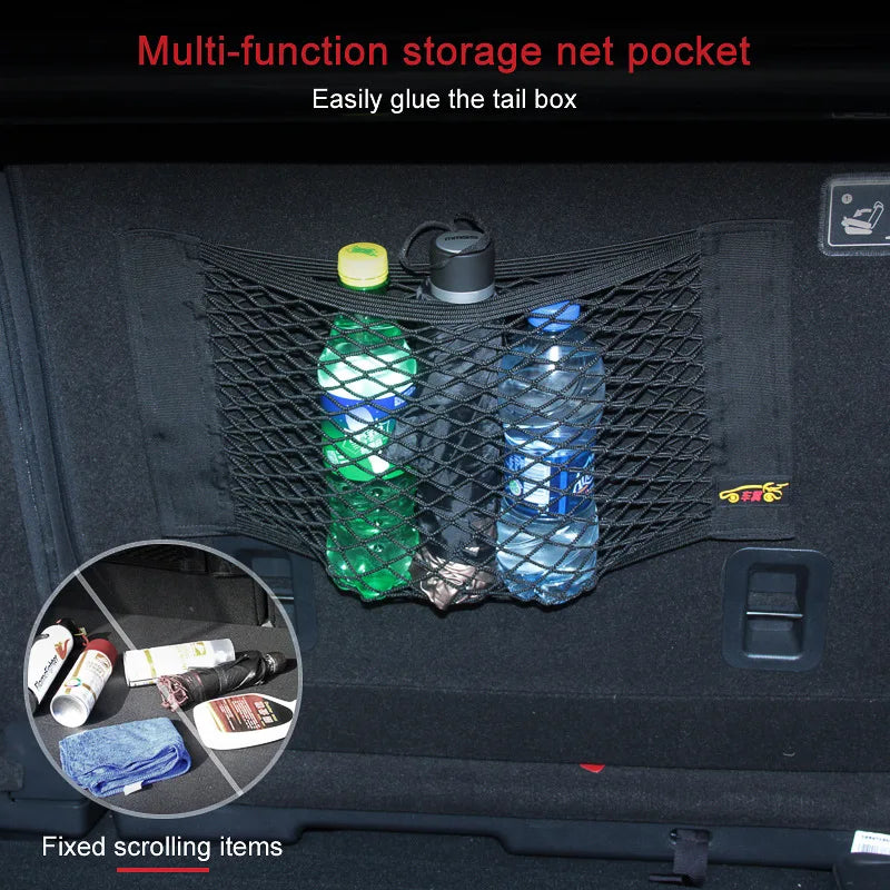 Kofferraum-Netztasche elastisch – für den Kofferraum – SwissGlanzGarage Ansicht 4