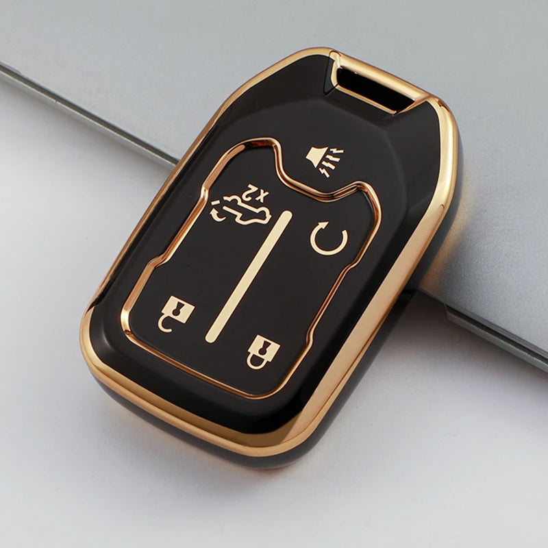 TPU Schlüsselhülle für Chevrolet Fahrzeuge – SwissGlanzGarage Ansicht 3