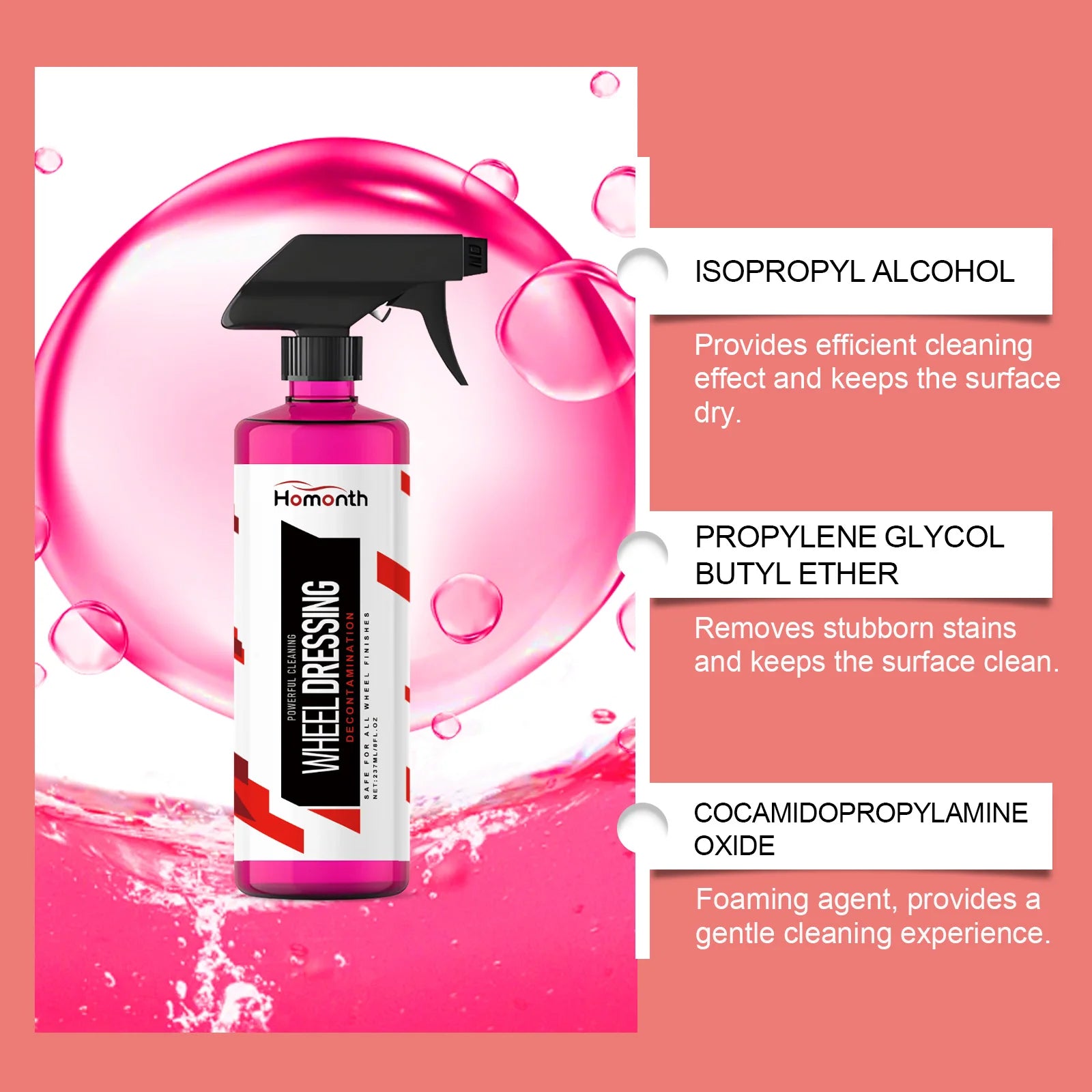Felgenreiniger-Spray 237ml Bremsstaubraub Alufelgen | SwissGlanzGarage