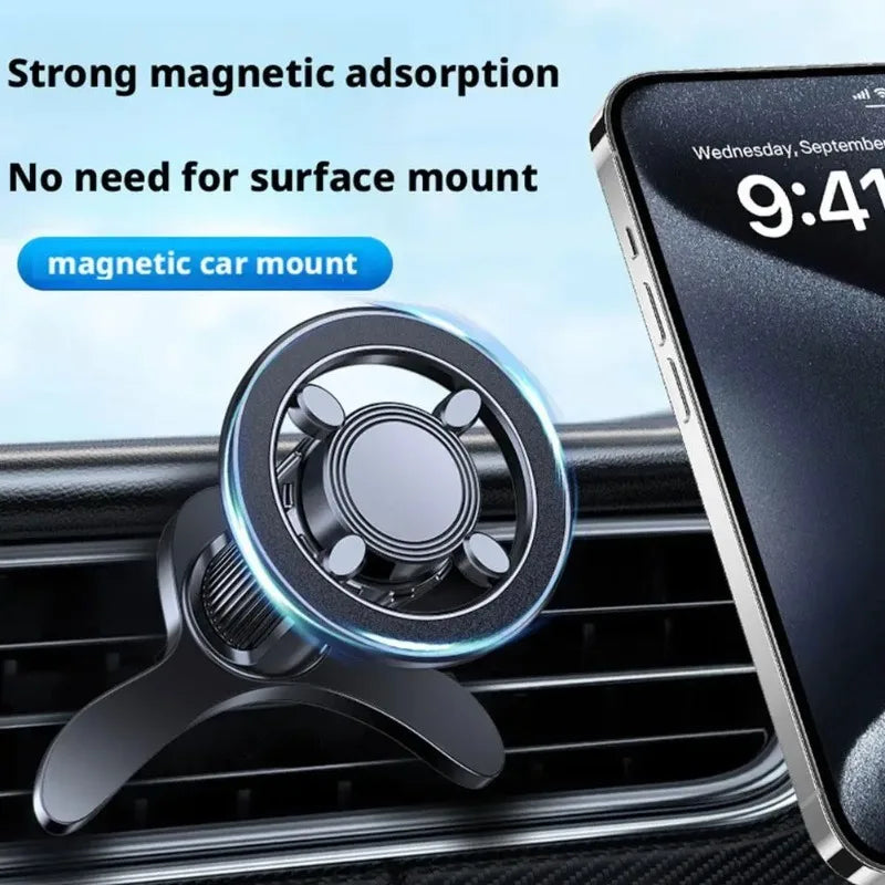 Magnetische Auto-Handyhalterung Biegbare & Abnehmbare Halterung Verstellbarer Winkel ABS Magnetische Telefonhalterung...