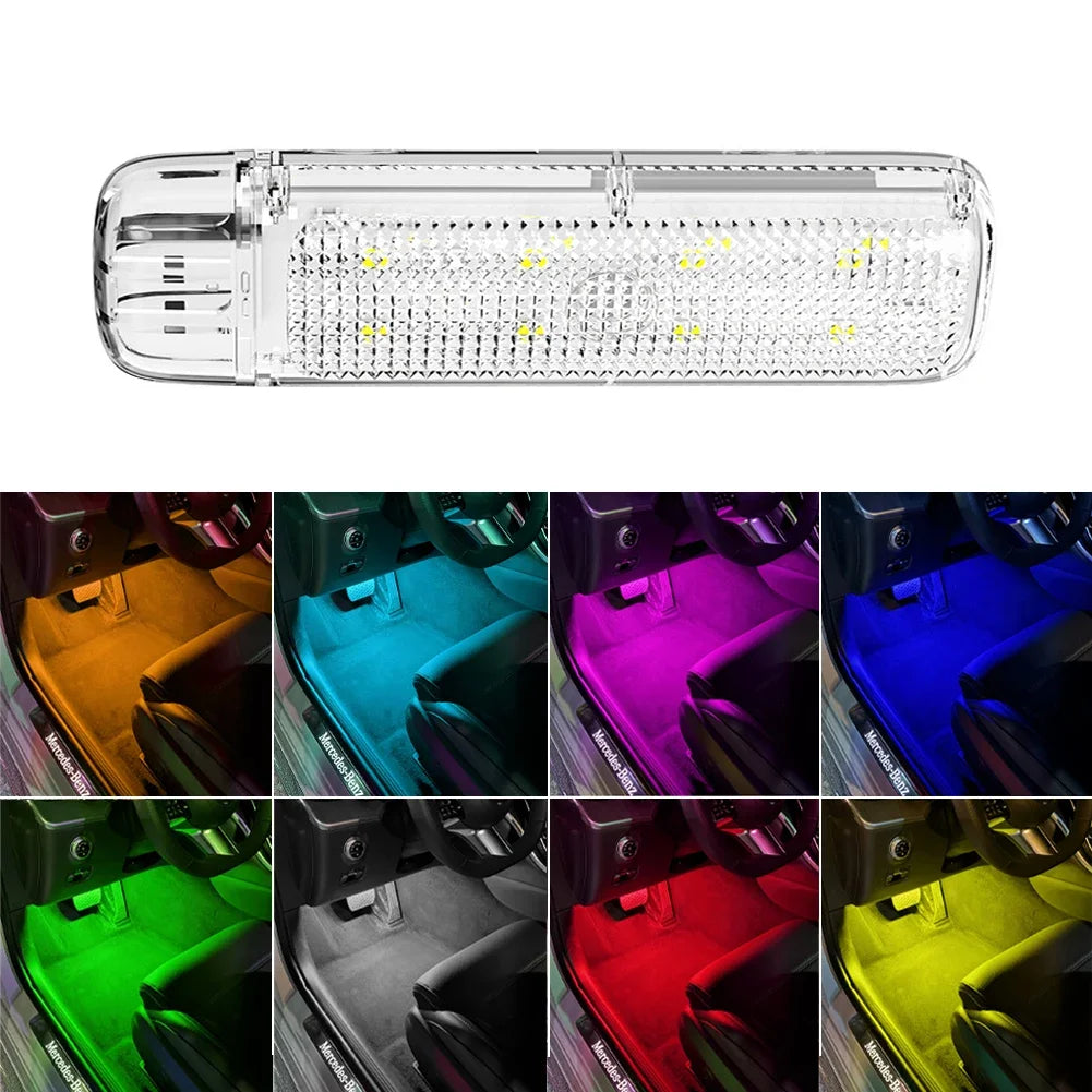 Universal Auto USB Atmosphäre Licht 5V USB Lade Touch Control Licht