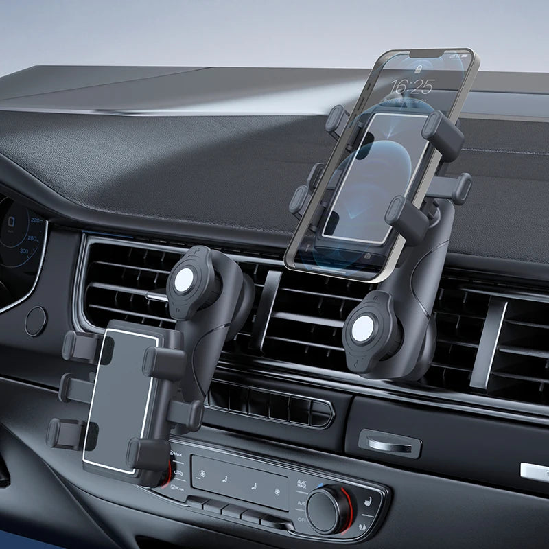 Schwerkraft-Handyhalterung für Auto-Lüftungsschlitz, 360-Grad-Drehung, Mobiltelefon-Halterung für Lüftungsschlitze