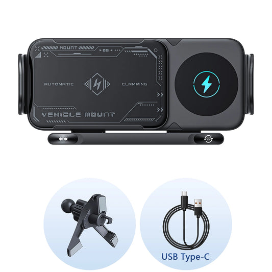 Universal Auto Telefon Halter Drahtlose Ladegerät Telefon Halterung