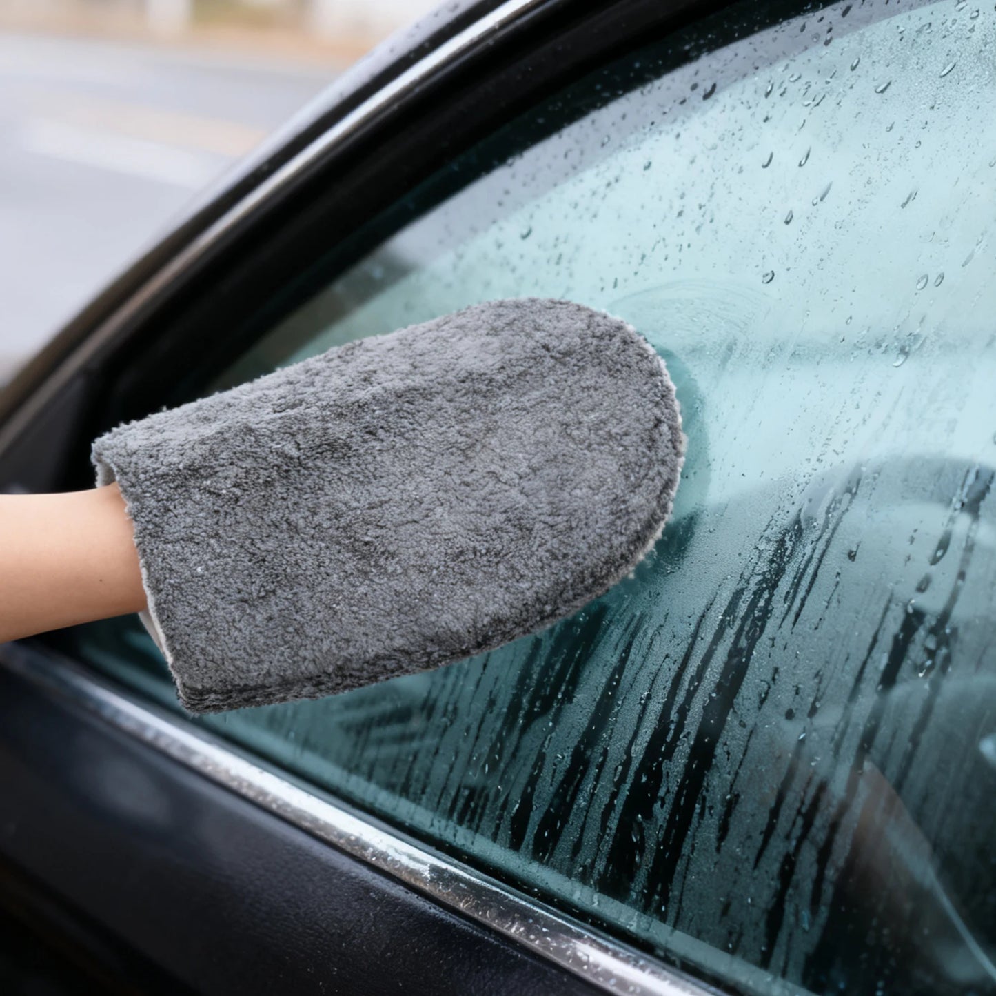 11-teiliges Mikrofaser Autowasch Profi-Set mit Bürsten und Handschuh
