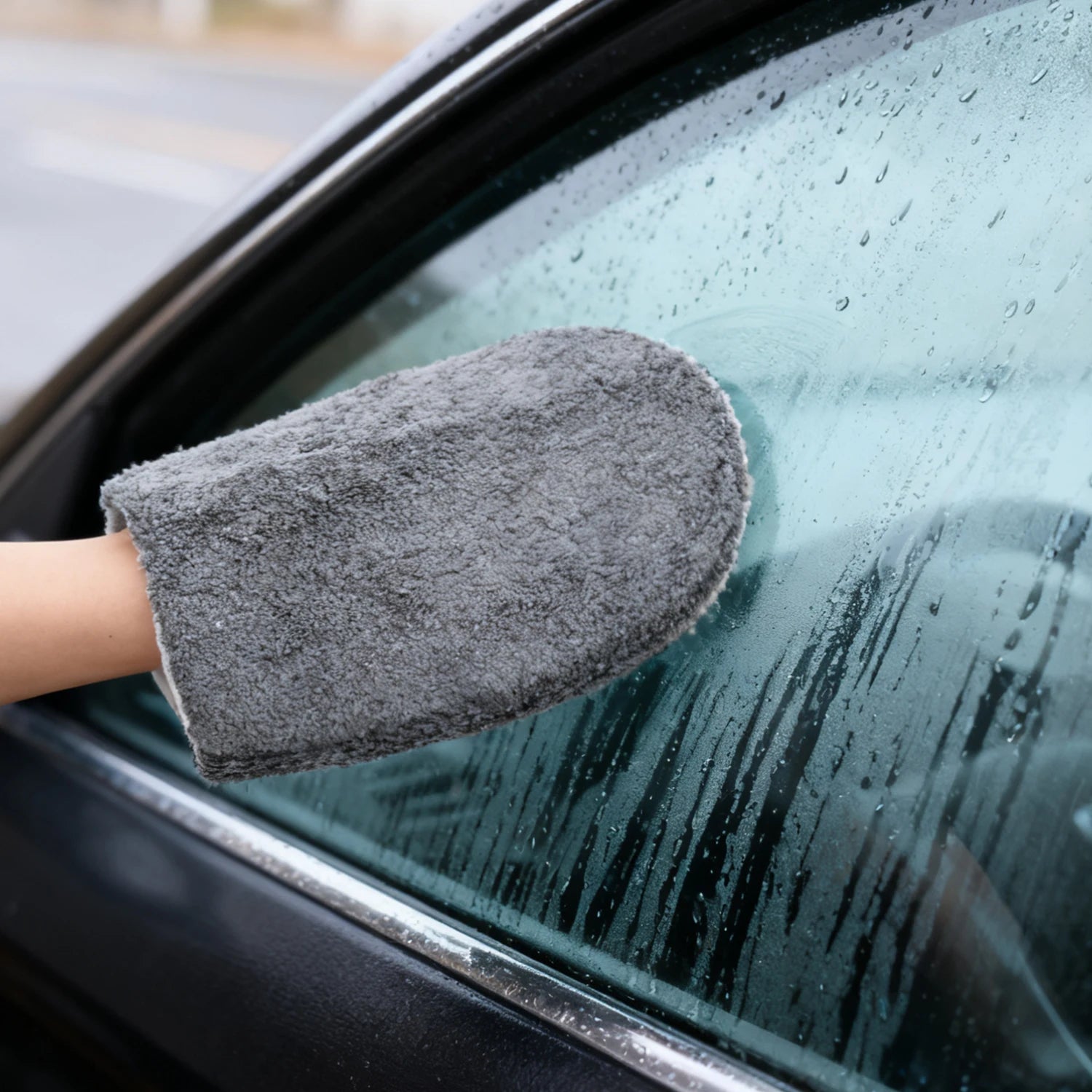 11-teiliges Mikrofaser Autowasch Profi-Set mit Bürsten und Handschuh