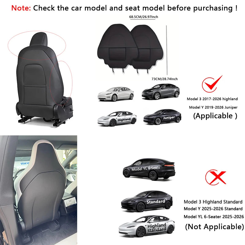 Anti-Kick Pad für Tesla Model Y Juniper Leder – SwissGlanzGarage Ansicht 6