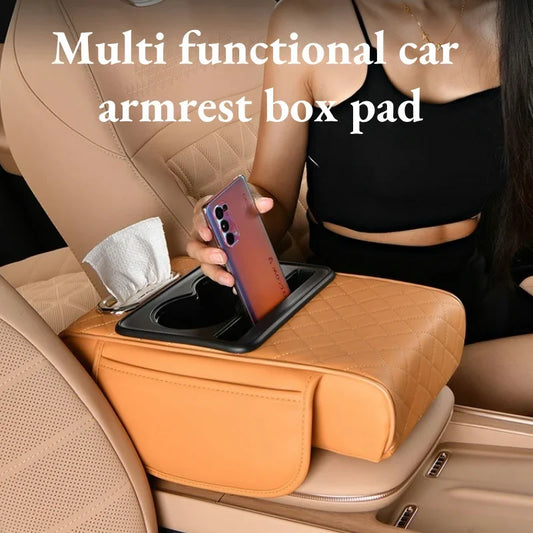 Auto Armlehne Lagerung Box Auto Center Konsole Organizer Mit Tasse