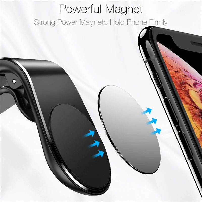 Magnetischer Auto-Handyhalter mit 360-Grad-Drehfunktion – SwissGlanzGarage Ansicht 2