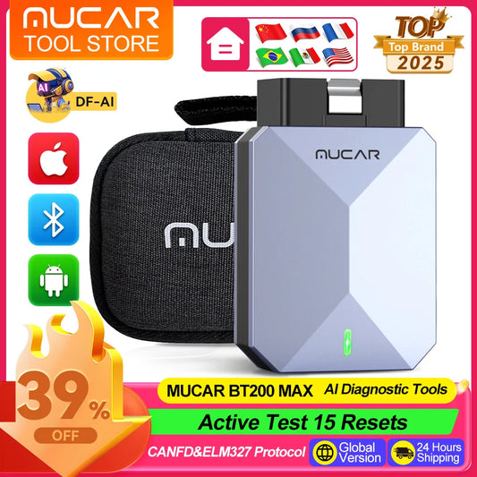 MUCAR BT200 MAX OBD2-Diagnosegerät – SwissGlanzGarage Ansicht 2