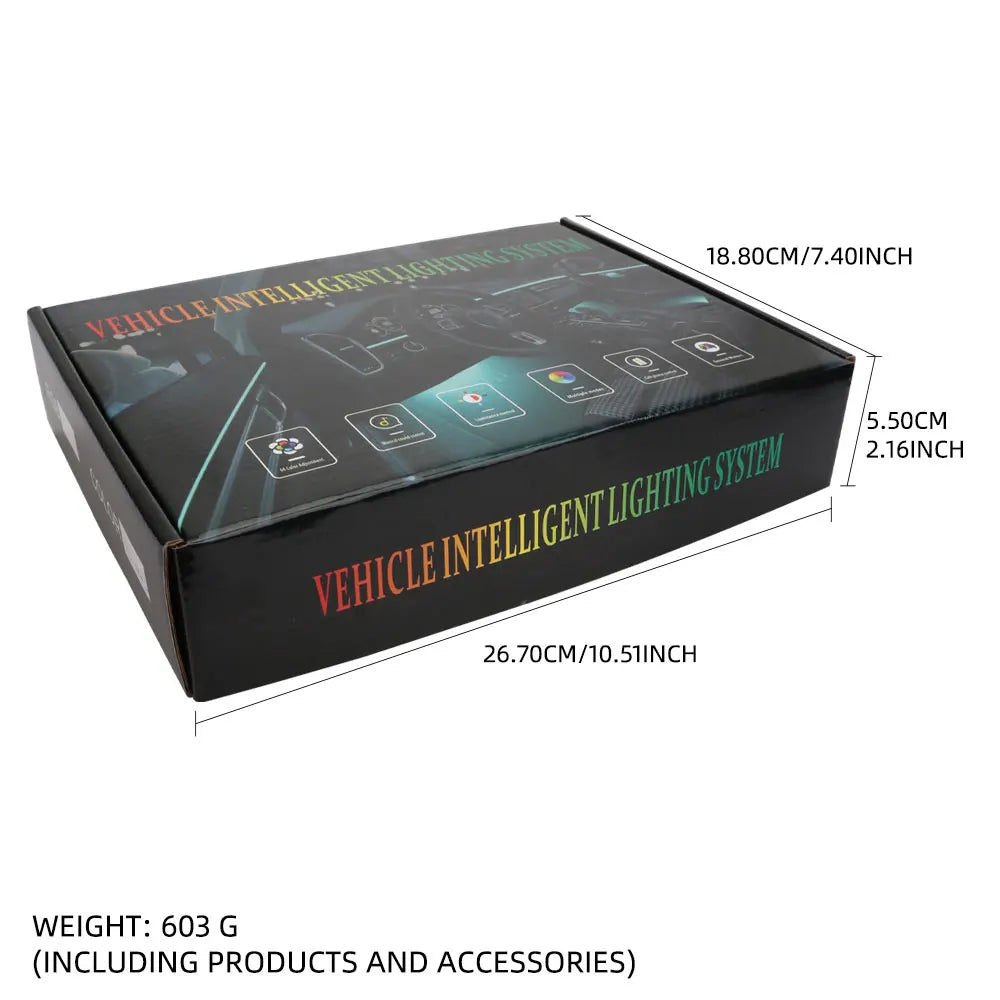 RGB Innenraum LED Streifen Set – SwissGlanzGarage Ansicht 6