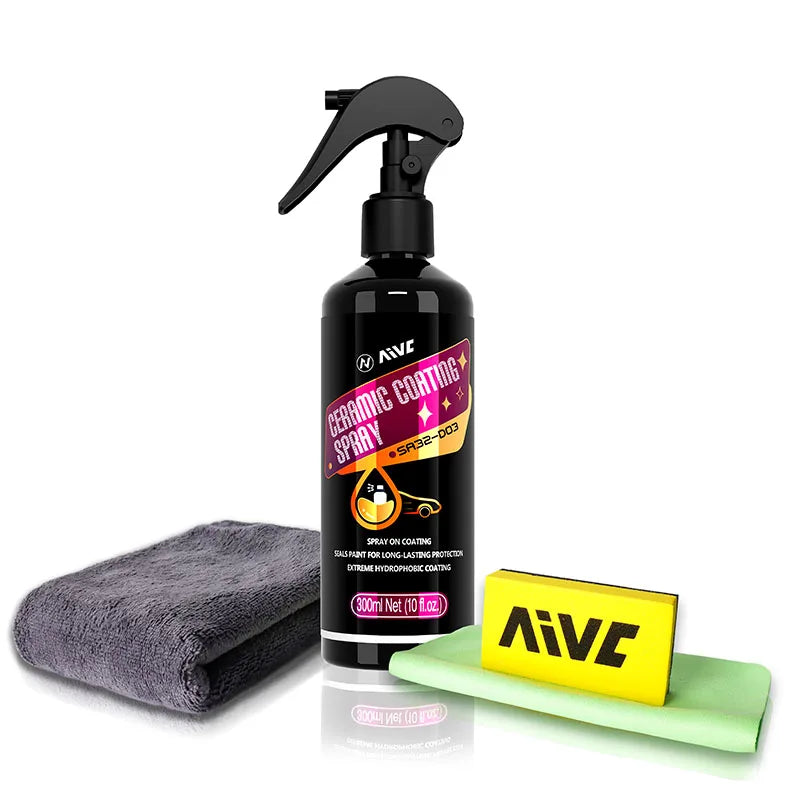 Auto-Keramikbeschichtungsspray Kristall-Polierflüssigkeit Langanhaltender Schutz Hydrophobes Wachs Kratzerreparatur G...