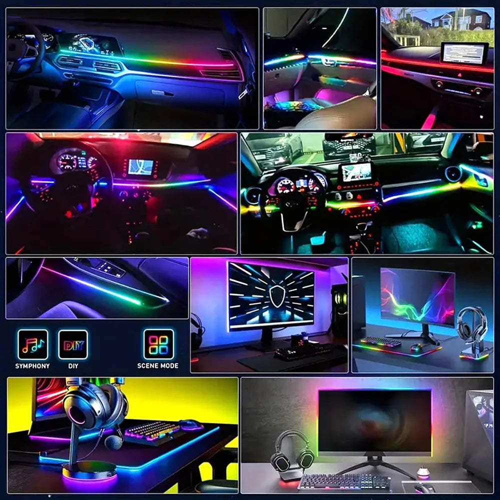 Auto-Innenraum-LED-Streifenlichter