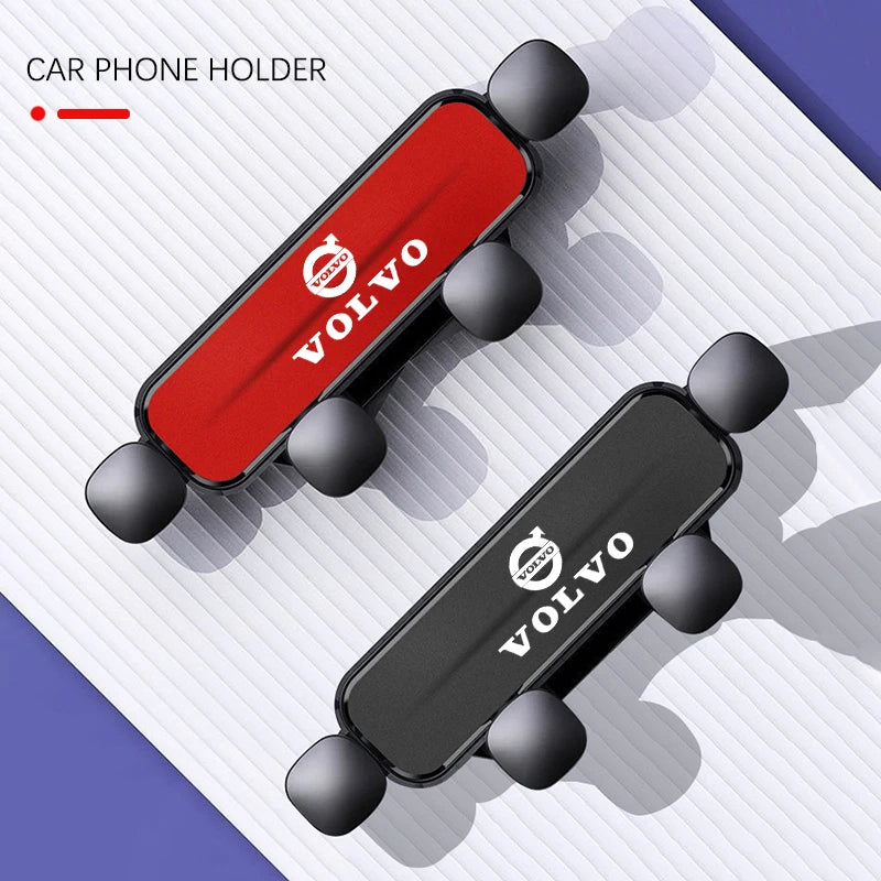 Schwerkraft Autotelefon halter Entlüftung halterung Handy halter für volvo xc60 xc90 v40 v60 s60 v50 v90 s80 c40 xc40...