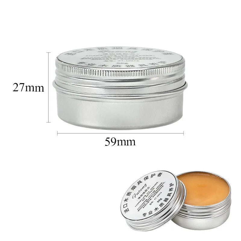 50g Pipe Polish Palm Tabakpfeife Herstellungsmaterial Carnauba Reinigungssalbe Wachs