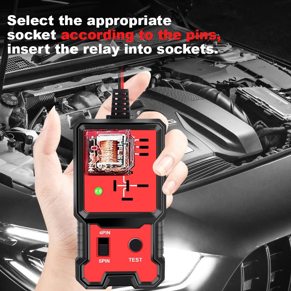Universal Relais-Tester 12V Batterie-Prüfer – SwissGlanzGarage Ansicht 3