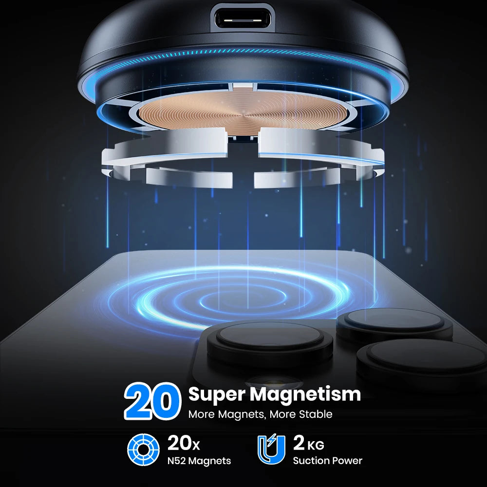 Magsafe Auto-Handyhalterung 15W – SwissGlanzGarage Ansicht 3