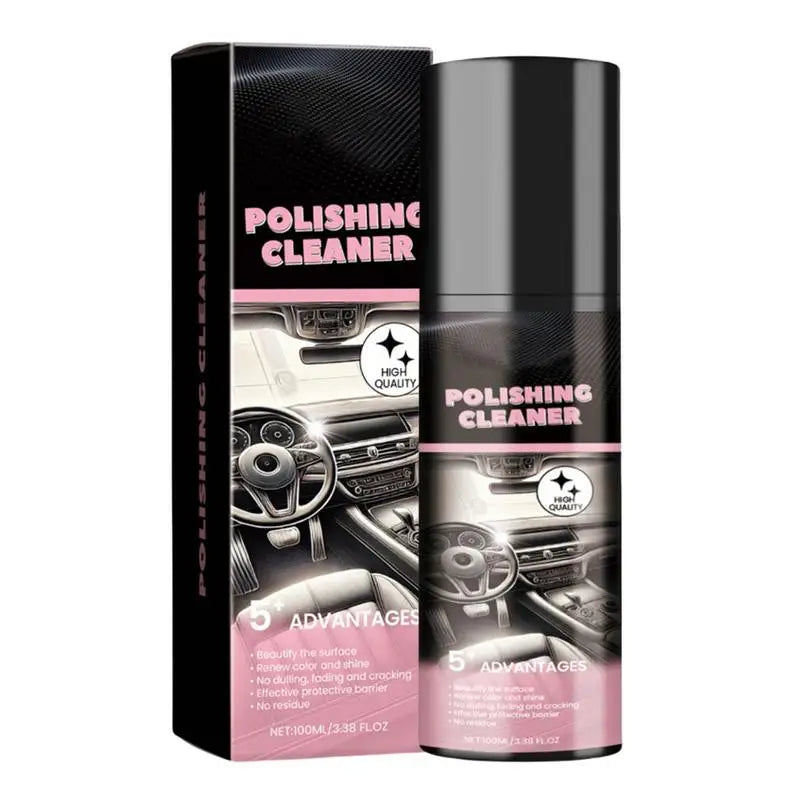 100 ml Auto-Innenpolierreiniger, Auto-Innenraum-Spray, Auto-Reiniger, Innen-Deta