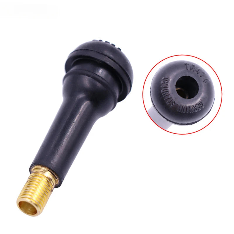TR414 Ventil für Tubeless Reifen mit Kappe – SwissGlanzGarage Ansicht 6