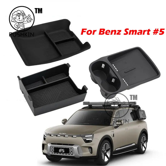 Für Smart #5 Smart 5 Center Console Storage Box Auto Zentrale Arm