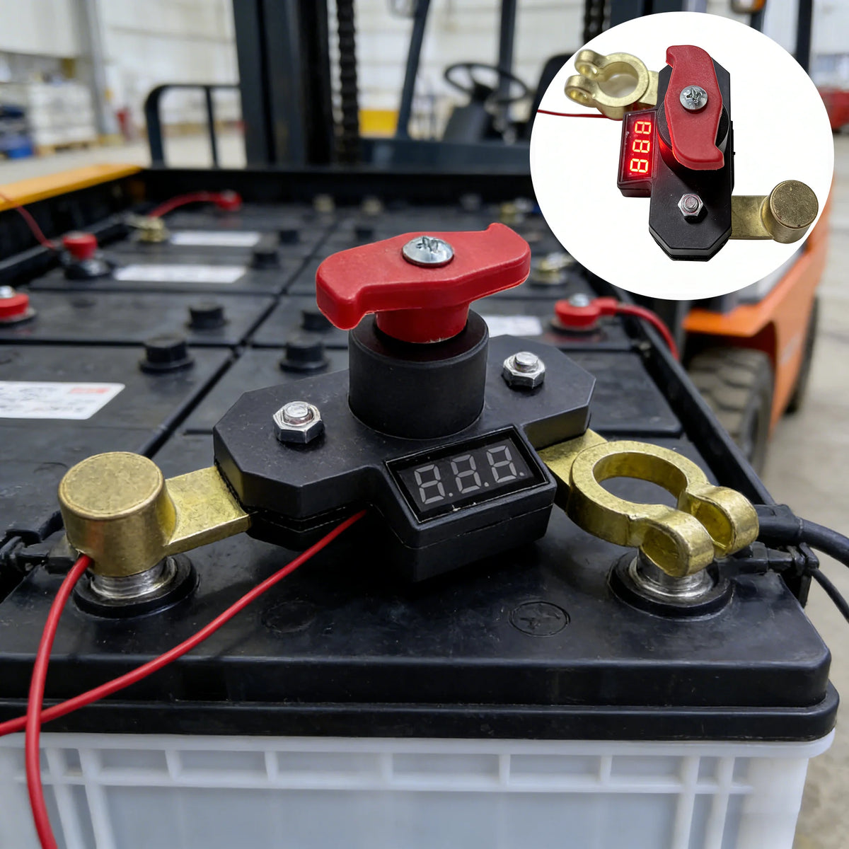 Batterie-Trennschalter mit Drehgelenk – SwissGlanzGarage Ansicht 5