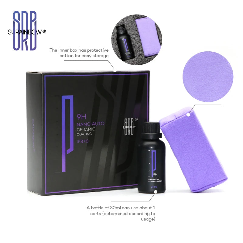 SURAINBOW 9H Nano Keramikversiegelung Kit 30ml