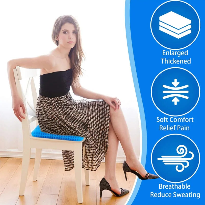 3D Honeycomb Auto Sitz Cushion – SwissGlanzGarage Ansicht 3