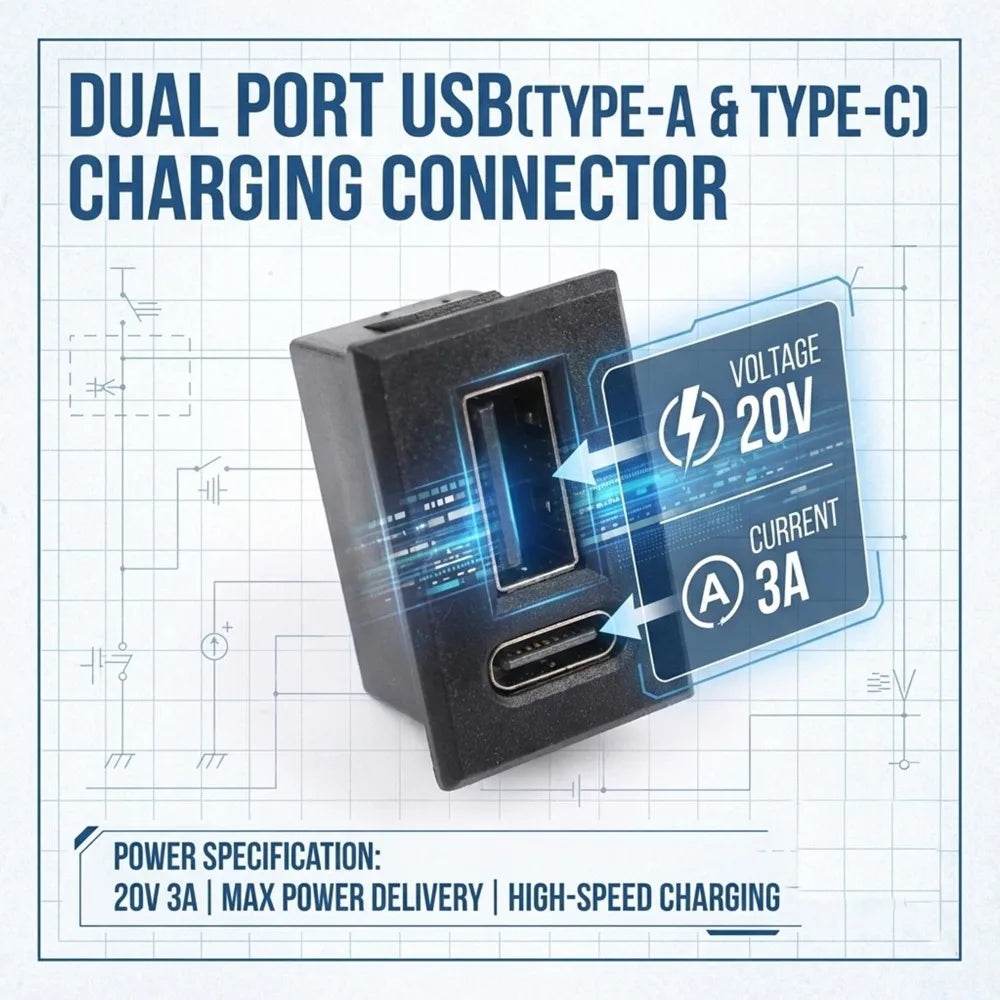 Kabellos CarPlay Dongle 2in1 Adapter – fürs Armaturenbrett – SwissGlanzGarage Ansicht 3