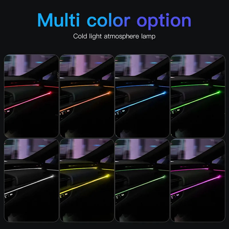 Auto-Innenraum LED Dekorationslampe 5M – SwissGlanzGarage Ansicht 5