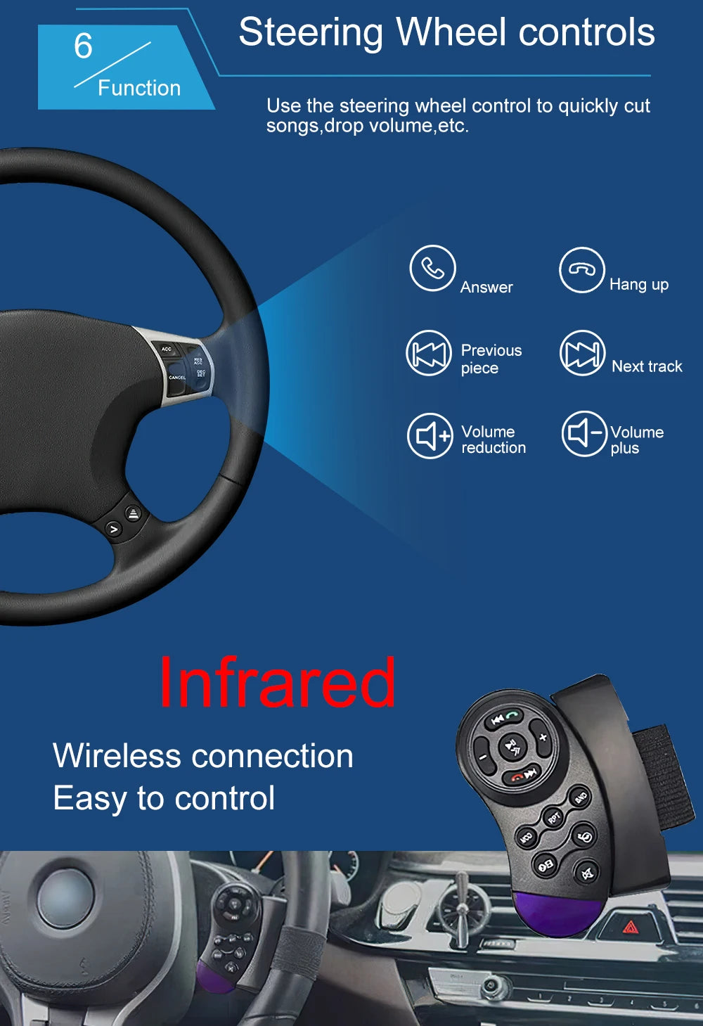 1Din CarPlay Android AUTO HD Autoradio 7 Zoll – SwissGlanzGarage Ansicht 5