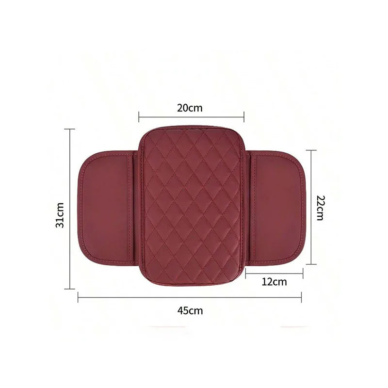 Leder Armlehne Box Lagerung Tasche Auto Lagerung Tasche Mittelkonsole