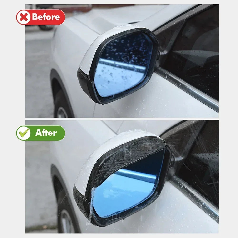 Rückspiegel-Regenschutz aus Carbon-Faser – SwissGlanzGarage Ansicht 5