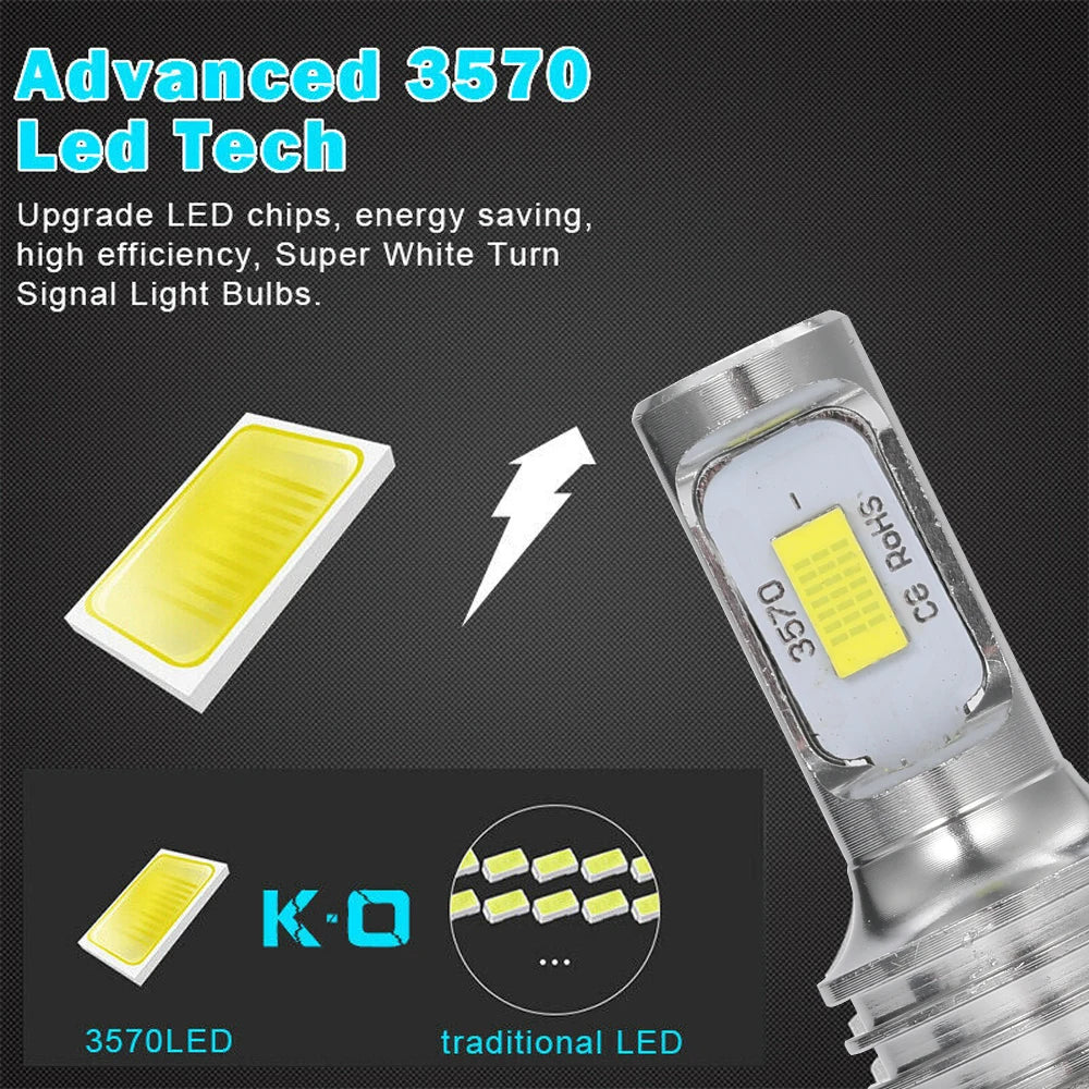 H7 LED Scheinwerferbirnen Set 6000K – SwissGlanzGarage Ansicht 4