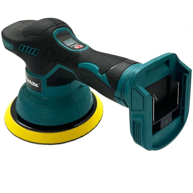 Makita Akku-Poliermaschine 8 Gänge Digital-Display 18V für Autoaufbereitung