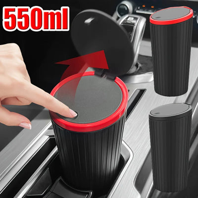 Universal Auto Mülleimer Kann Mini Auto Staub Organizer Auto Innen