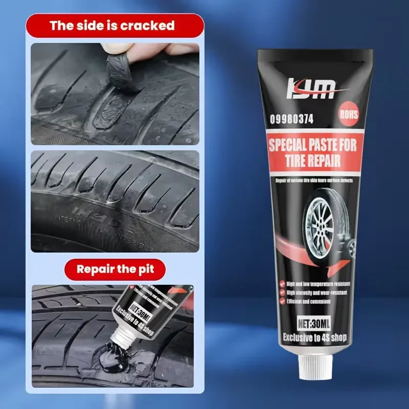 Reifen-Reparaturpaste mit weichem Gummi – SwissGlanzGarage Ansicht 3