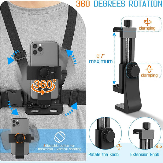 Handy-Halterung für GoPro und iPhone 14 – SwissGlanzGarage Ansicht 2