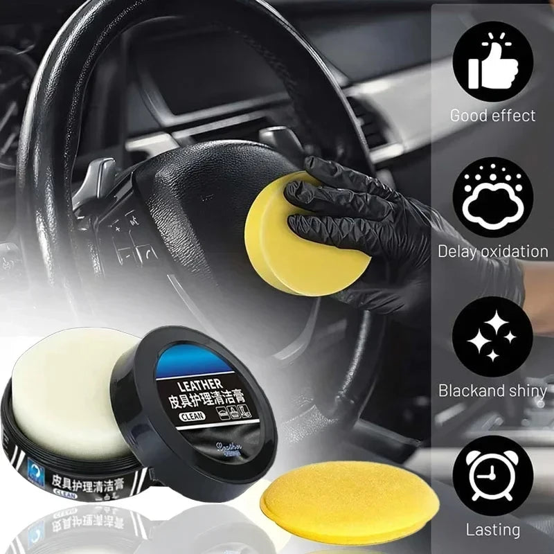 Auto-Lederpflege-Öl-Wachs Multifunktionale Creme Poliermittel