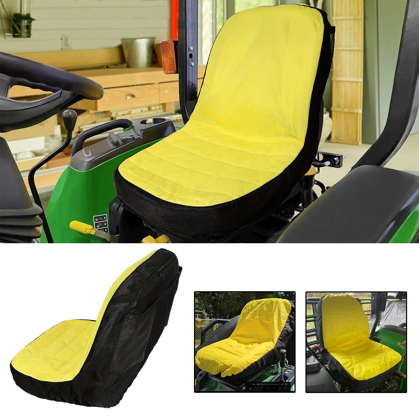 Sitzschoner mit Polsterung LP92334 John Deere – SwissGlanzGarage Ansicht 2