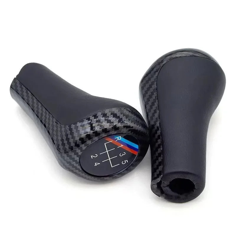 Carbon Leder Schaltknauf für BMW 1 3 5 6 M3 M4 M5 – SwissGlanzGarage Ansicht 5