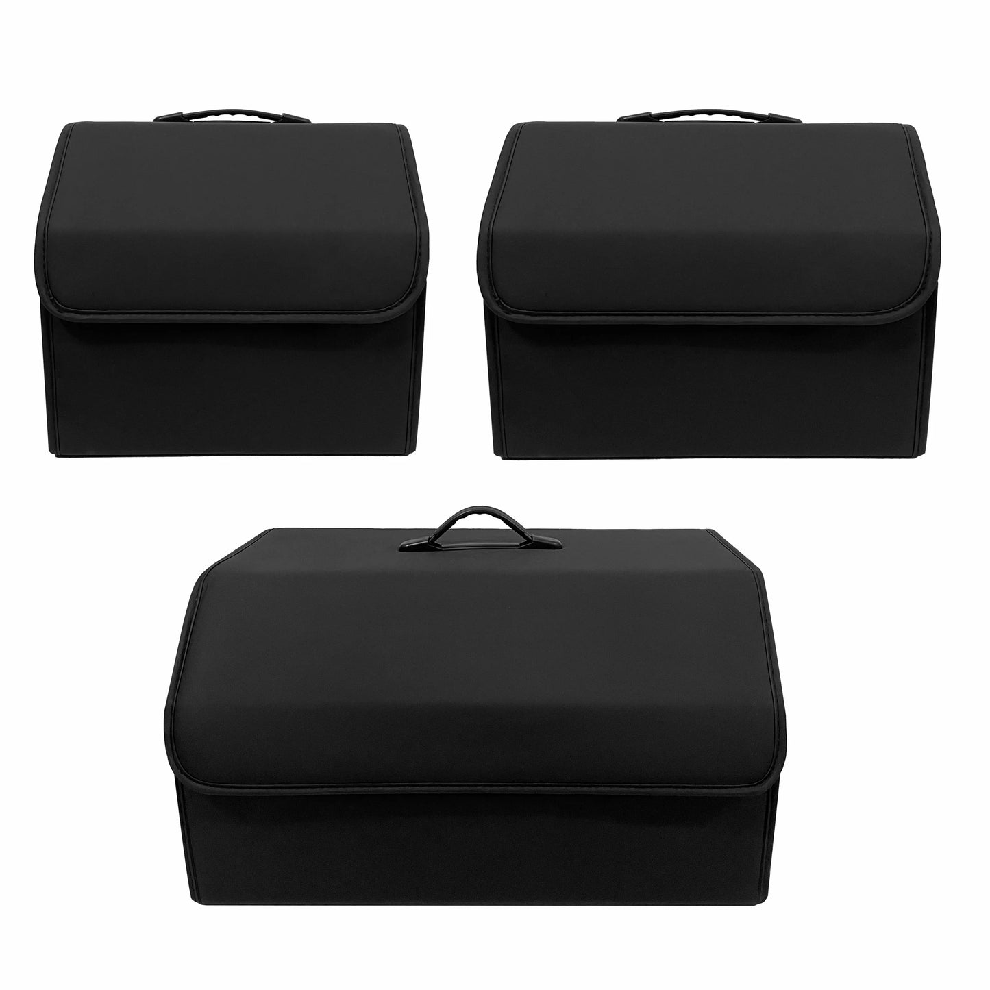 Faltbare Kofferraum-Box aus PU-Leder – SwissGlanzGarage Ansicht 5