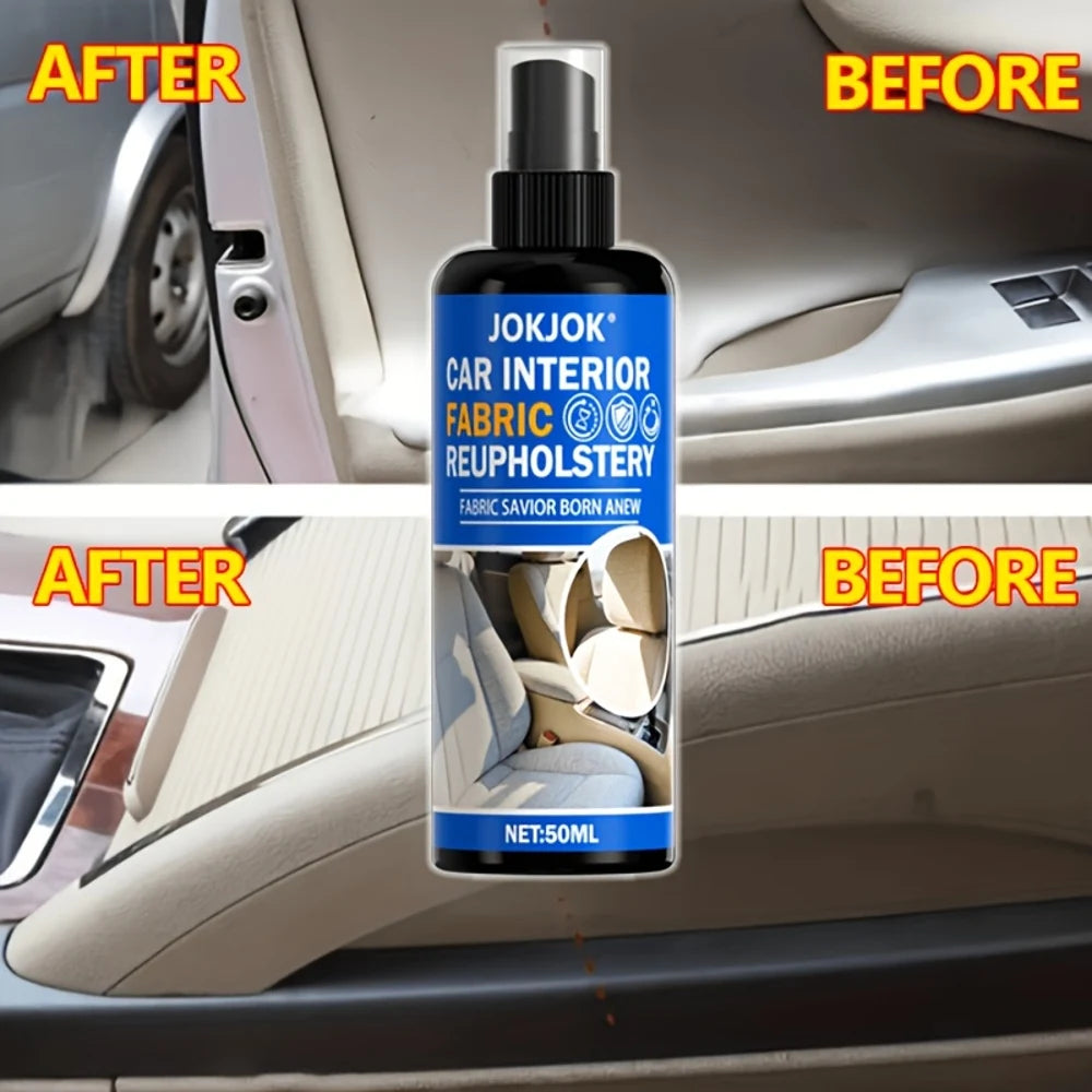 Auto-Innenraumpflege-Spray - Wasserlose Innenraumanwendung, Geeignet für Armaturenbretter, Sicherheitsgurte, Sitze, T...