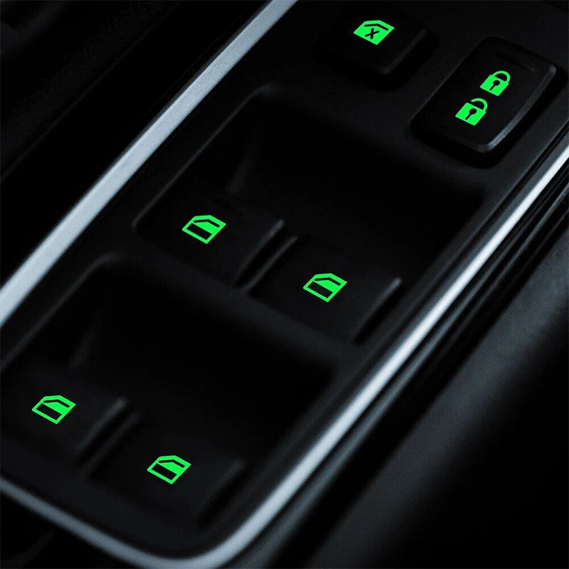 Luminous Auto-Innenraum Aufkleber Set 18 Stück – SwissGlanzGarage Ansicht 2