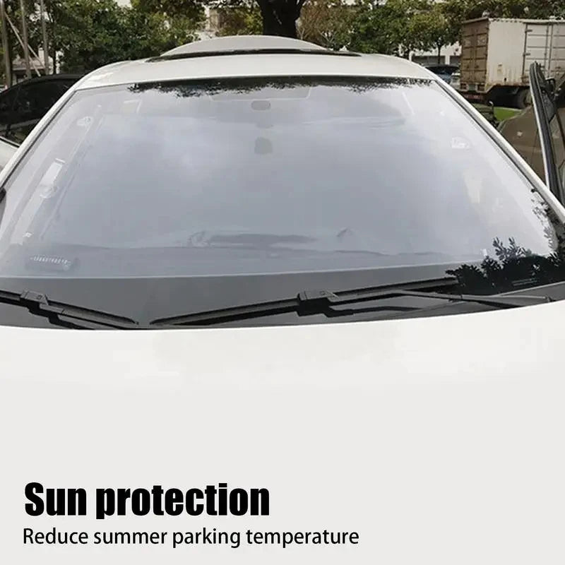 Faltbarer Auto-Sonnenschutz – als Rollo – SwissGlanzGarage Ansicht 6