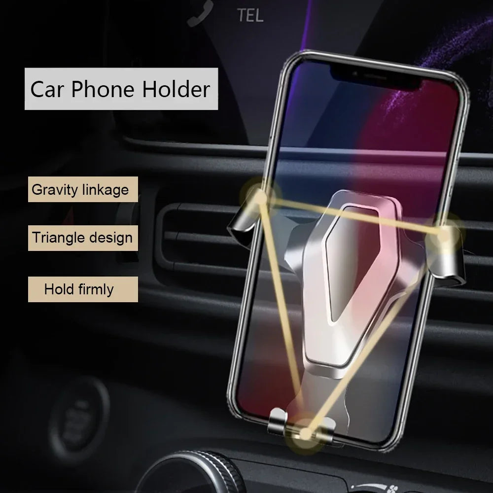 Universal Auto Telefon Halter Schwerkraft Auto Air Vent Halterung Clip Handy Smartphone Unterstützung Autos Innen Dek...